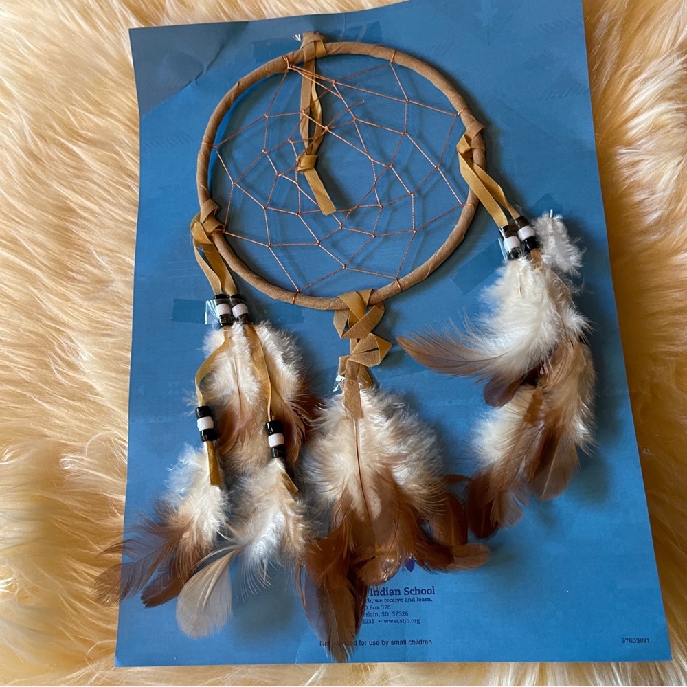 Dream Catcher St Josephs Indian School Authentic Lakota Sioux. 10.5”